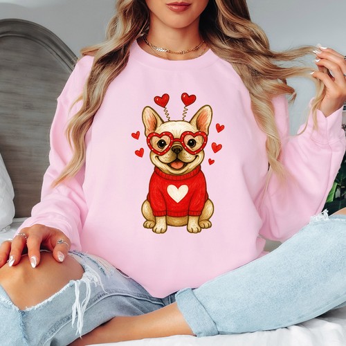 French bulldog hearts - bulldog,
