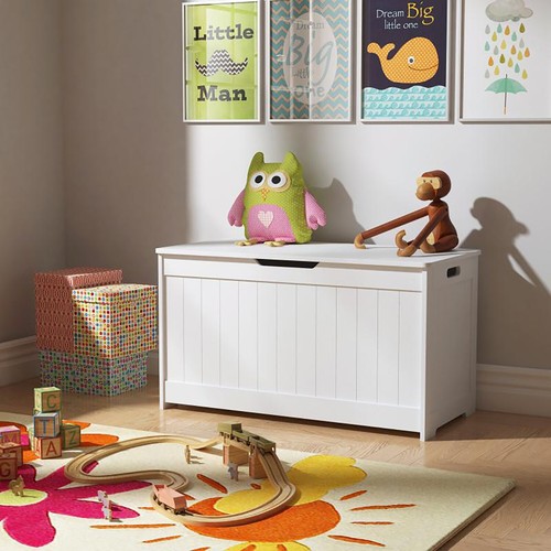 Wooden toy box storage - toy,