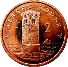  Isle of Man Albert Tower 2p coin - Circulated