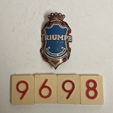 Triumph Head Tube Badge