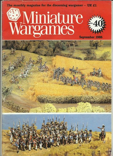 Miniature wargames magazine - wargames,