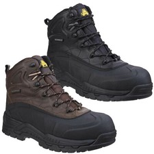 Mens Amblers Orca Lace Up Composite Toe Safety Waterproof Boots Sizes 7 to 14