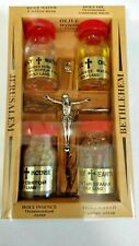 Special Holy Land Souvenir Gift Set, +Blessed Oil,Water,Soil,Incense +