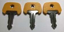 3x IGNITION KEY 701 - KEY 701