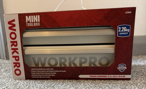 Workpro mini metal tool box - workpro,