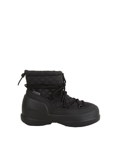 Quilted mid moon - boot, black