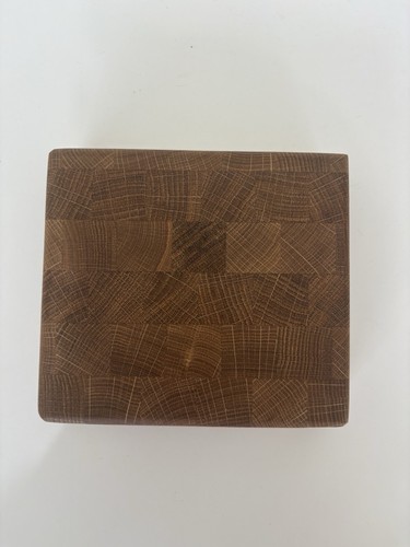 Solid oak butchers block end - oak,