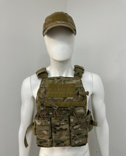 British Army UKSF - Crye Precision AVS Plate carrier body armour - Multicam
