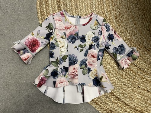 Monnalisa girls floral blouse - girls,