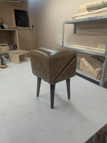 Genuine leather folding - leather,
