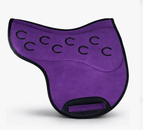 Saddle pad velvet shock - saddle,