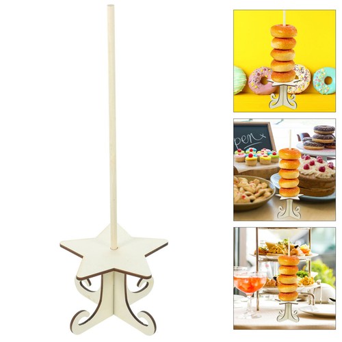 Detachable donut stand - detachable, wooden