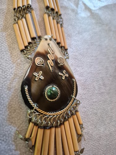 Vintage horn bone - bone, native