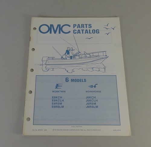 Parts catalog omc johnson - parts, /