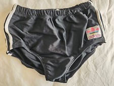 Vintage Adidas Originals 80s Running Sprinter Shorts Black Sz 28" waist Rare