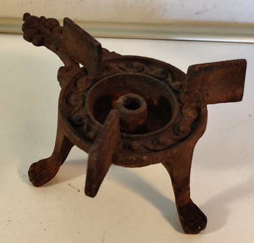 Antique iron spirit stove - iron,