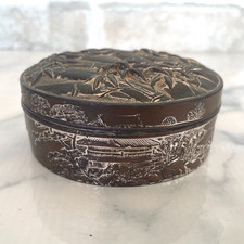 Antique Japanese Metal Box