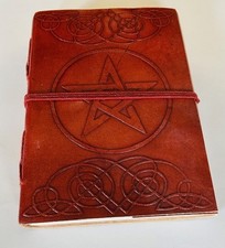 BLANK PAGED GRIMOIRE PENTAGRAM