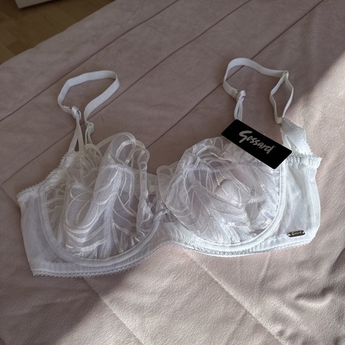 Gossard white lace - lace, bra