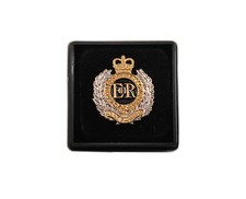 ROYAL ENGINEERS CUFFLINKS, TIE