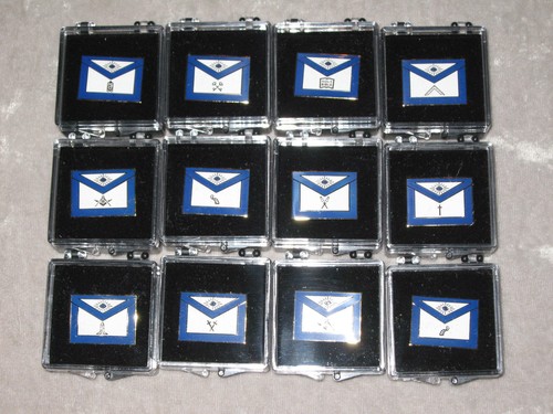 Set masonic officers - 12,