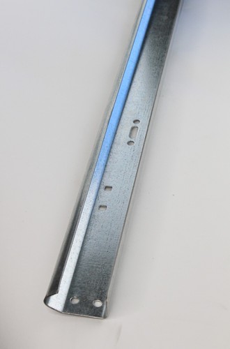 Garage door track piece - piece, 1'