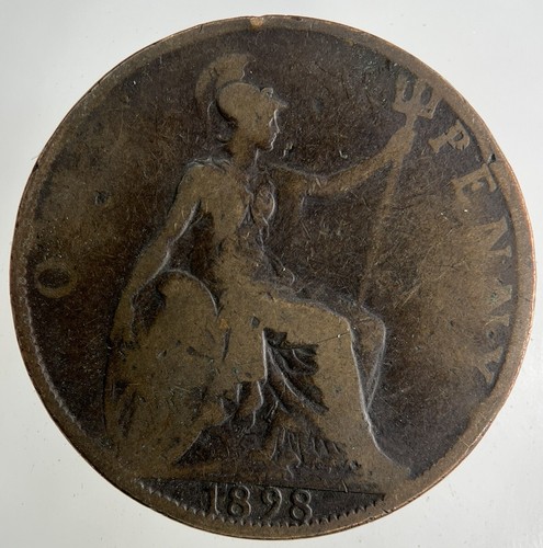 1898 victoria one - victoria, coin