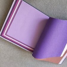 Sample Book of Textured Wall Paper Swatch Craft Paper