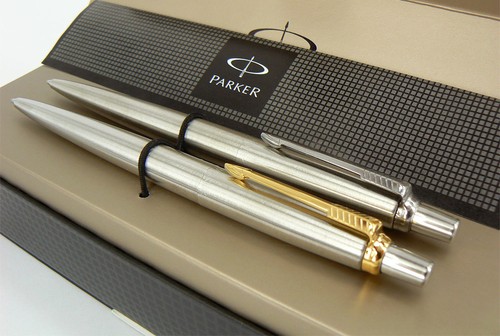 Personalised engraved parker - engraved,