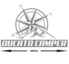 COMPASS vinyl stickers graphics decals car camper van caravan DUCATO L
