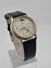 Vtg Seiko Chronograph Moon
