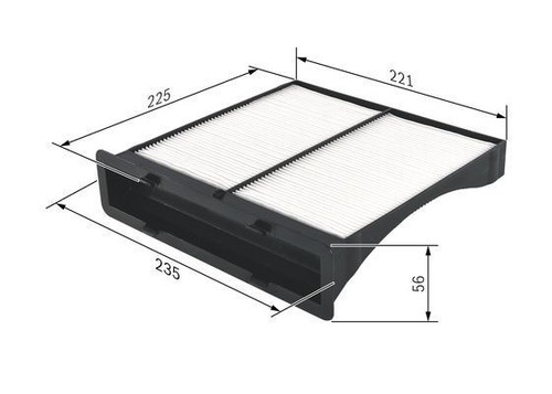 Bosch cabin filter - bosch, for