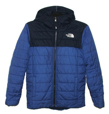 Size: L - THE NORTH FACE - Boy's Reversible Quilted Jacket - Peak Hood -Flawless