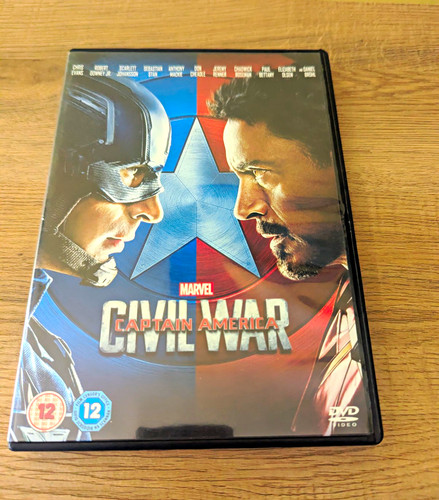 Captain america civil war dvd - war,