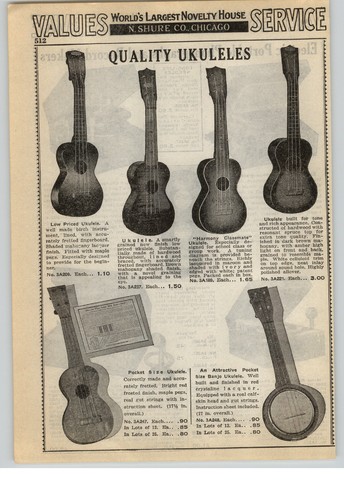 1940 paper pg - pg, ukulele