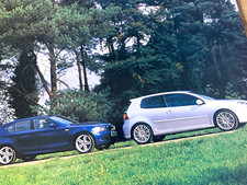 VW GOLF R32 vs BMW 130i ORIGINAL CAR MAGAZINE ROAD TEST REVIEW