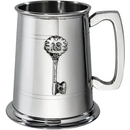Pewter beaker 18th birthday - 18th,