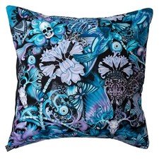 Deer Skull Butterfly Cushion