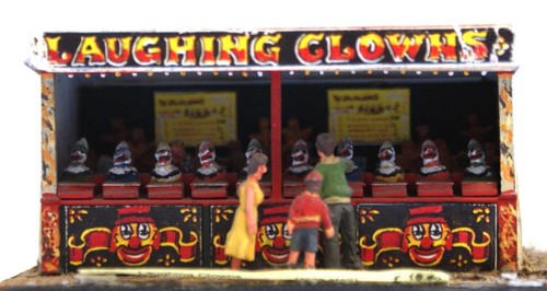 Laughing clowns side - clowns,