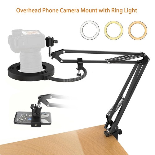 Overhead phone camera mount - phone,