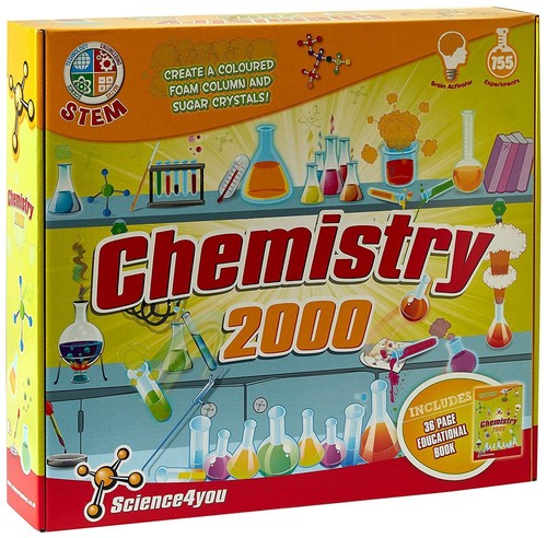 Science4you chemistry set 2000 - chemistry,