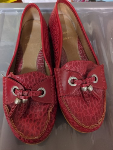 Women clarks wide fit red - women's,