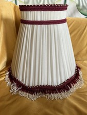 VINTAGE CREAM CHIFFON PLEATED