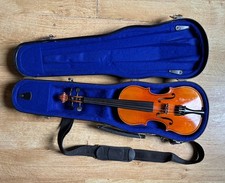 Vintage 1980’s German 1/4 Size Violin In Good Hard Case.