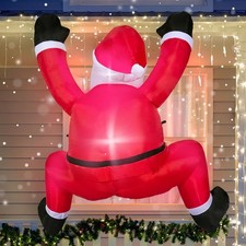6ft Hanging Climbing Santa