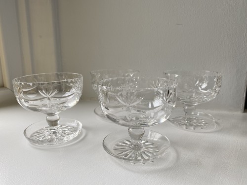 Vintage set cut crystal - 4,