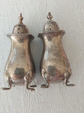 Pair Birmingham Salt Cellars