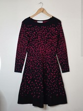 Hobbs Black Red Jodie Knitted