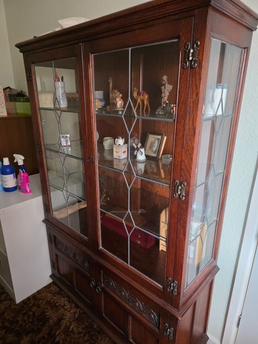 Old charm vintage bookcase - vintage,
