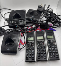 BT Synergy 5500 Trio DECT Cordless Phones with Answering Machine - Complete Set